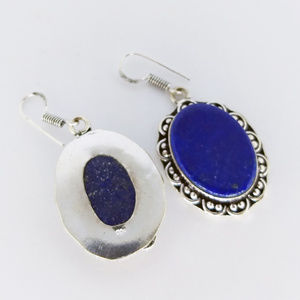 Jewelry - LAPIS LAZULI EARRINGS - Sterling Silver Jewelry Jewelry - LAPIS LAZULI EARRINGS - Sterling Silver Jewelry